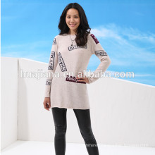 2016 New 30% cashmere women's knitting dress